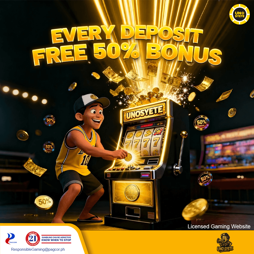 Every Deposit 50% Reload Bonus